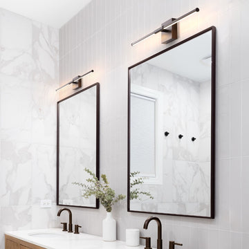 Makena Modern Minimalist Dimmable Integrated LED Metal Wall Sconce